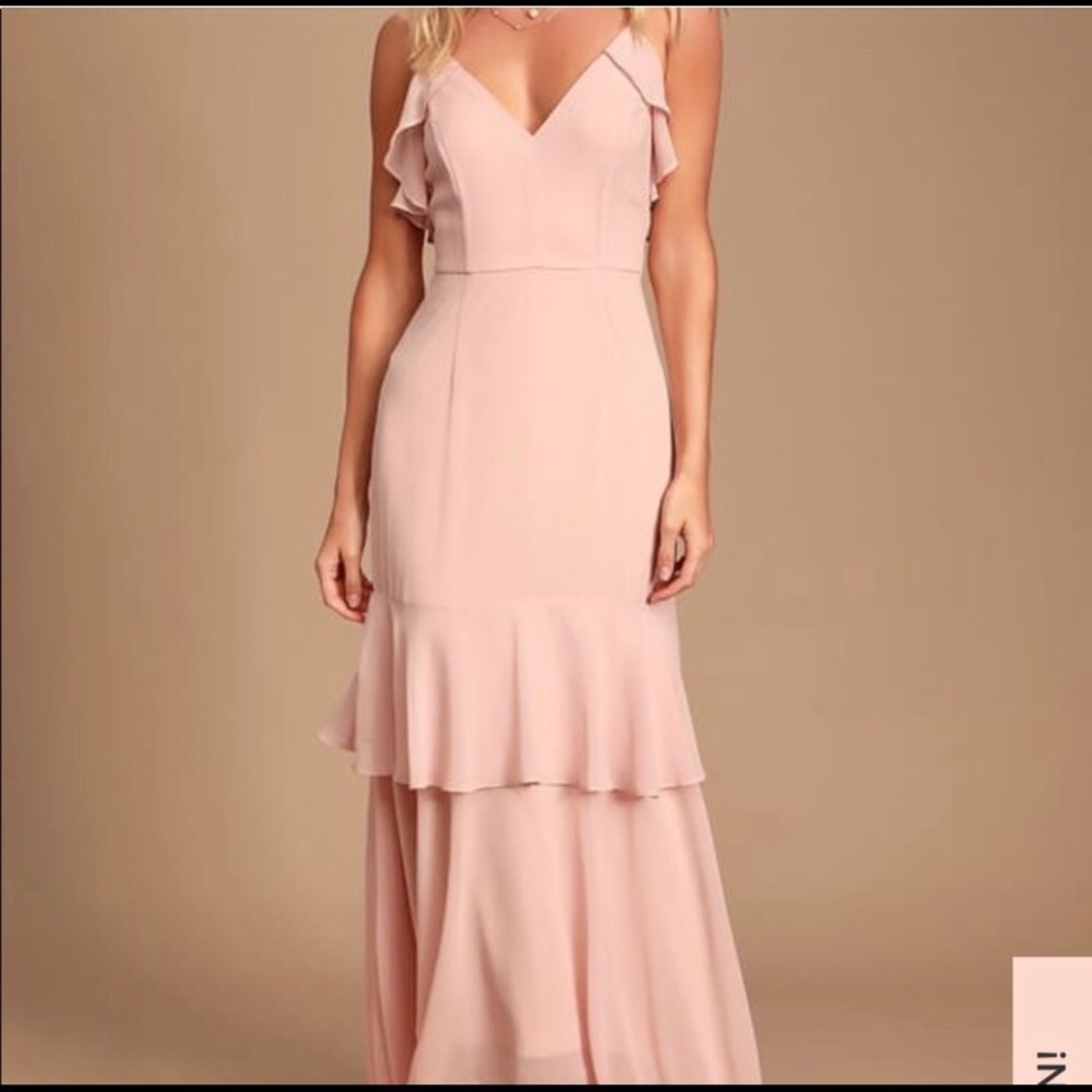 Blush Lulus Dress